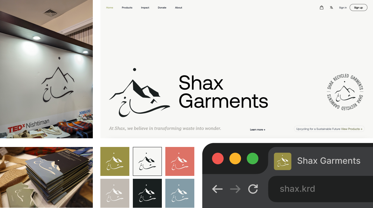 14/ Shax Branding & Website