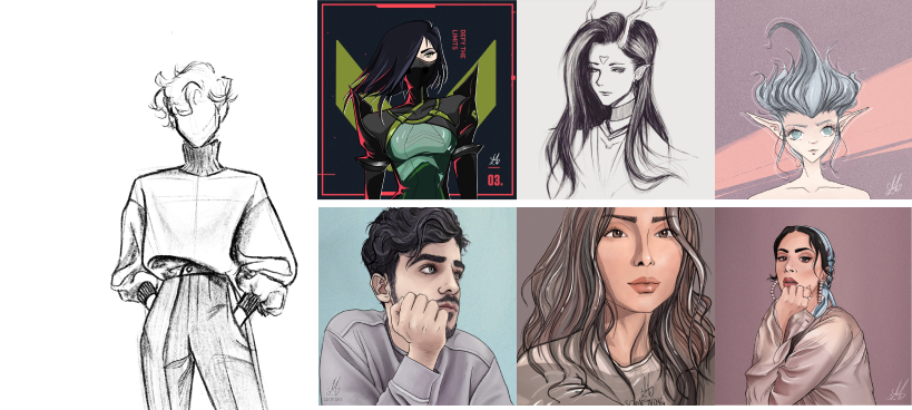 08/ Sketches & Digital Art